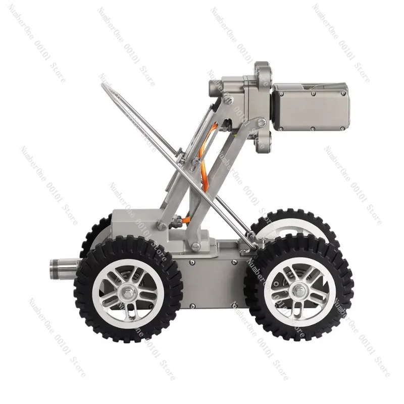 60m 2MP Automatic Robot CCTV Pipeline Inspection Cam P/T Camera with Meter Counter Pipeline Sewer Crawler Robot
