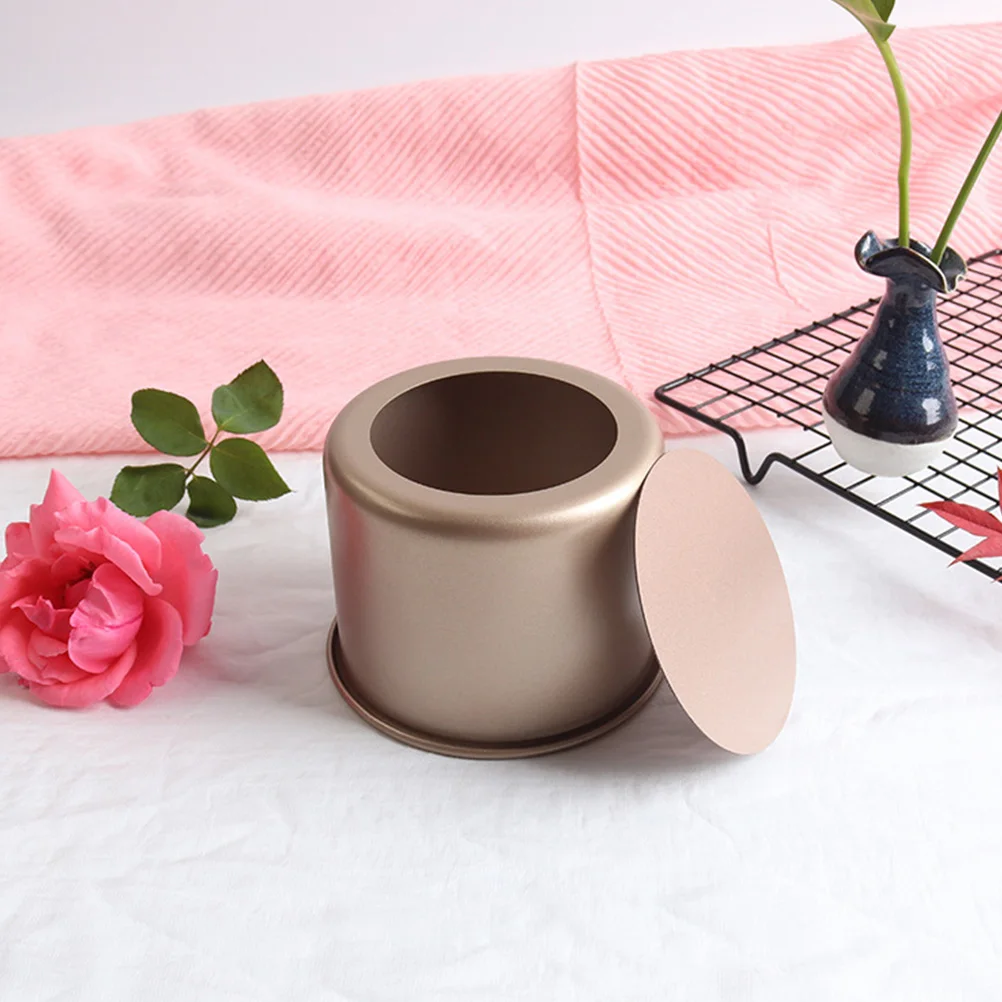 

Round Cake Heightened Baking Pan Baking Plate Stainless Steel Microwave Oven Non Stick Easy Cleaning Kitchen Tool Pan