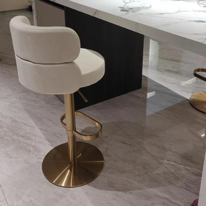 الشمال الفاخرة بار البراز الحديثة مصمم الكمبيوتر كراسي بار قابل للتعديل الحد الأدنى مريحة Sillas الفقرة Comedor بار الأثاث #3