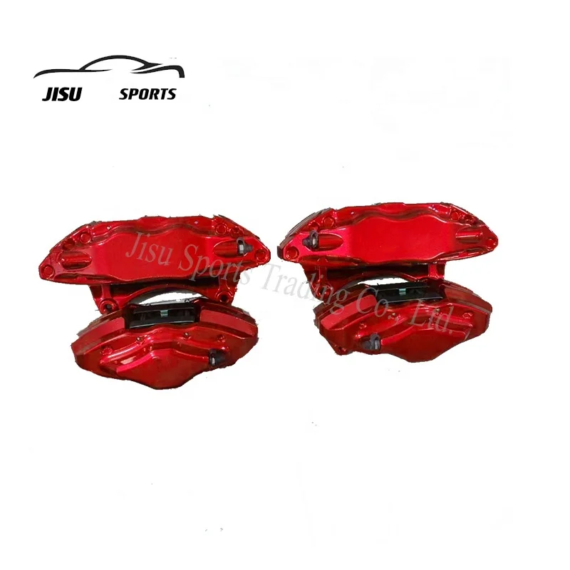 For High Quality Front 4 Pistons and Rear 2 Pistons Brake Caliper for Subaru STI GC8 Car Model 17 Inches Rim