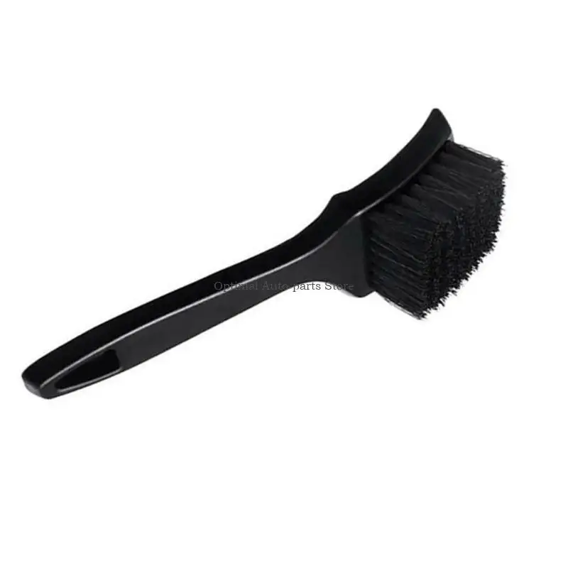 

Car Wheel & Tire Brush Ergonomic Designs for Home or Auto Beauty Shops Cleaning Thorough Cleansing Handle