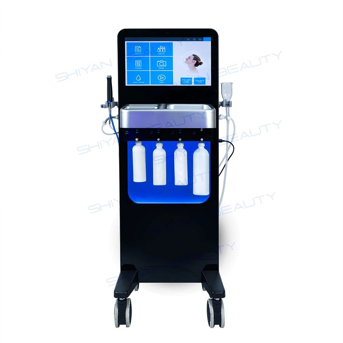 STLF LZS Máquina de cuidado facial hidrodermoabrasión de oxígeno mejorada para eliminación de espinillas