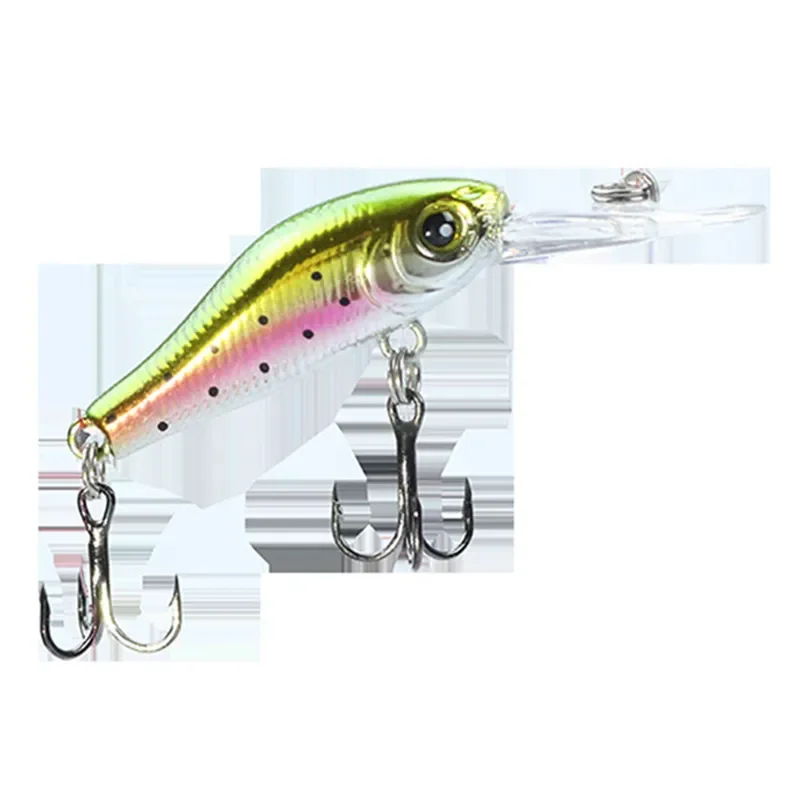 1PC 3,5 cm 2,4g Angeln Locken Qualität Minnow Köder 3D Augen Kunststoff Harten Köder Pesca Künstliche Jig wobbler Crankbait Angeln Köder