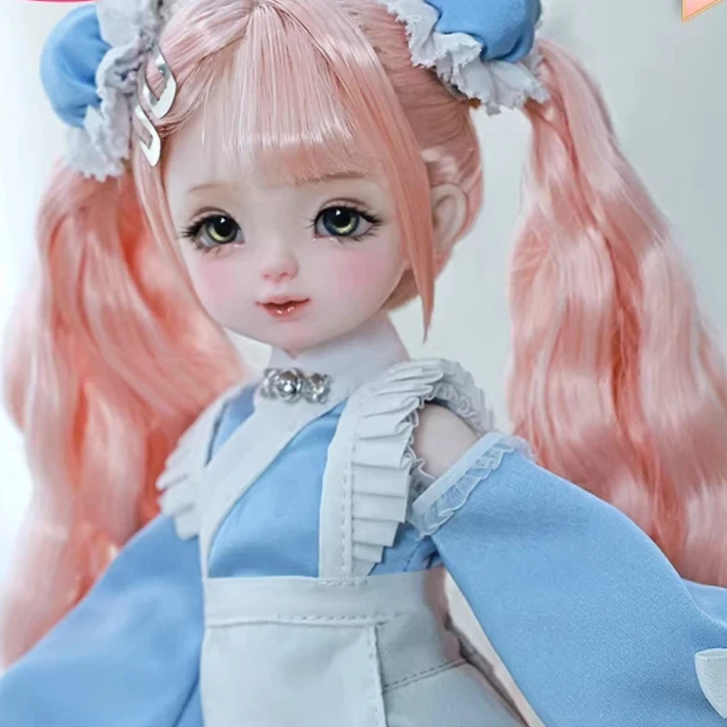 Bjd Six-Point Girl Doll Sd Cute Doll Yenny Pan Ni Resin Joint Action Figure New Product Handcrafted Custom Festival Gift
