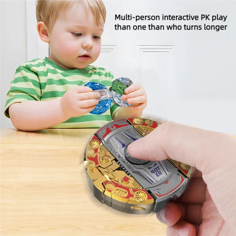 Nouveau dinosaure déformé Spinner Fidget jouets enfants main doigt gyroscope Spinner Anti-Stress adulte jouets sensoriels enfants jouets cadeaux