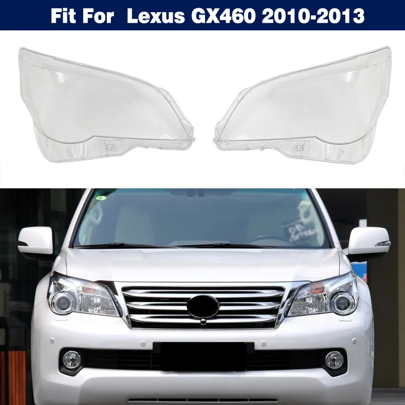 

L R боковая фара прозрачная крышка корпуса объектива + герметик для Lexus GX460 2010-2013