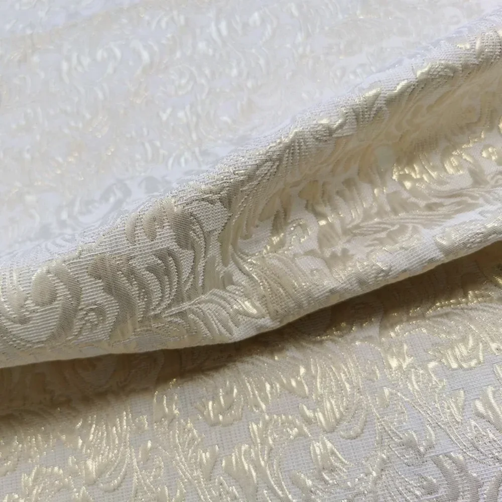 

Жаккардовая парчовая ткань, полиэстер, высокая четкость, золотой шелк, темный узор, костюм, тканевое платье, ветровка, костюм, шитье своими руками