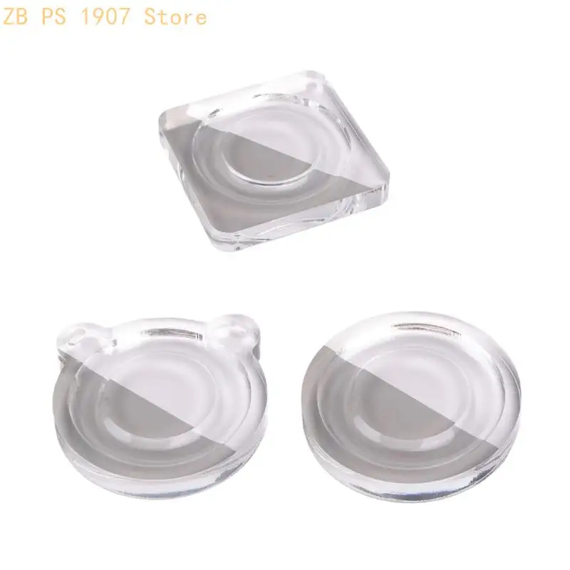 

Pendant Holder Elegant Jewelry Box Acrylic Display Showcase Plate for Necklace 55KA