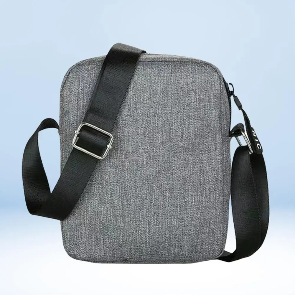 أزياء بسيطة حقائب كروسبودي حقيبة الرجال النايلون الكتف الجانب حقيبة للرجال رسول الهاتف حقيبة رافعة الزوج الصدر حزمة المحفظة #5