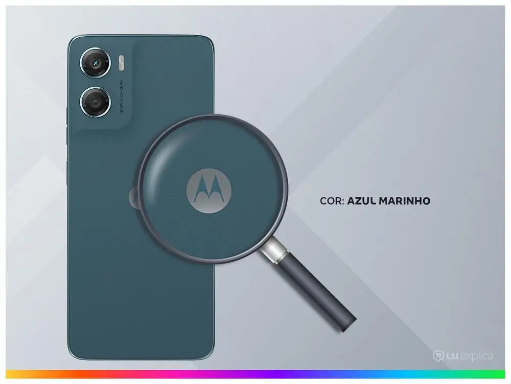 الهاتف الذكي موتورولا موتو G06 128 جيجا بايت 4 جيجا بايت رام أزرق داكن 6,9 بوصة كاميرا. 50 ميجابكسل + سيلفي 8 ميجابكسل