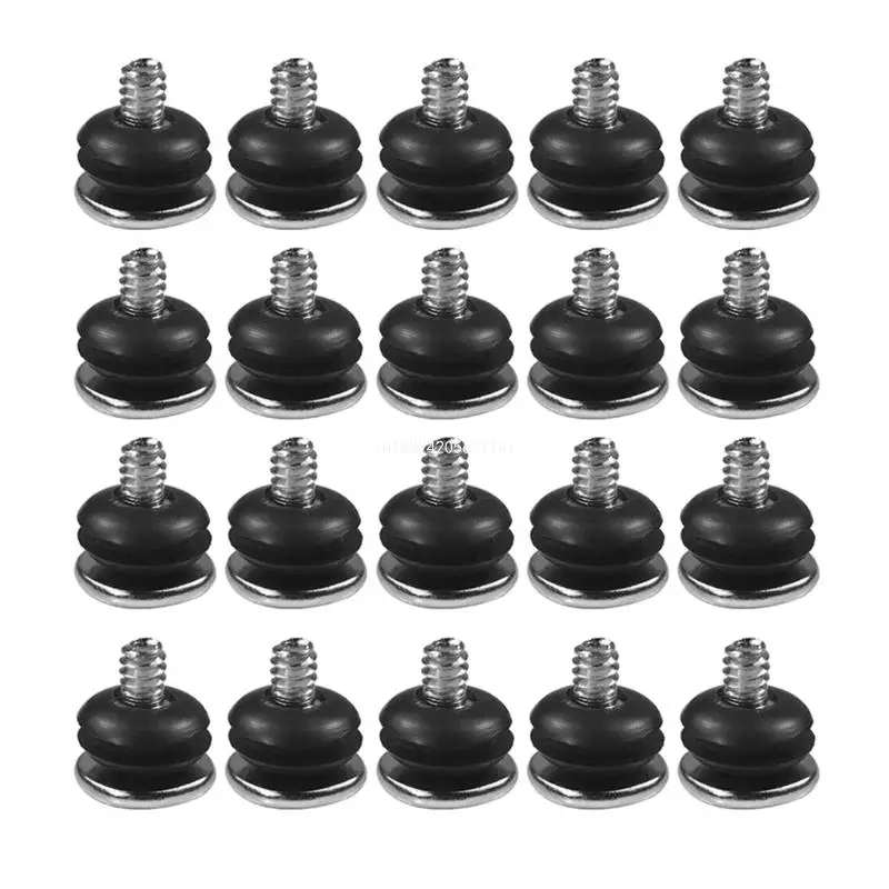 Parafusos absorção choque para com juntas borracha para amortecimento rígido hdd 3,5 polegadas