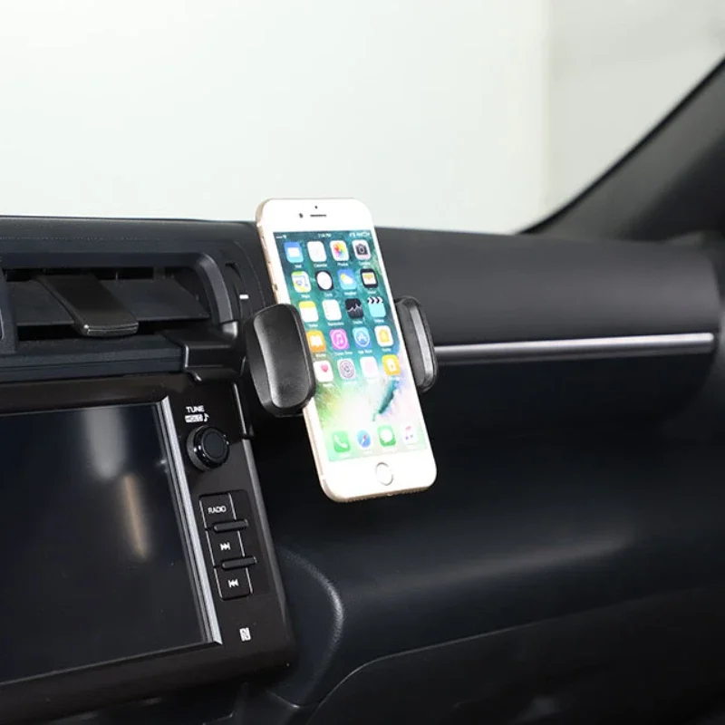ABS Car Dashboard Air Outlet Side Phone Holder GPS Navigation Bracket Interior Car Accessories for Subaru BRZ Toyota 86 202-2025