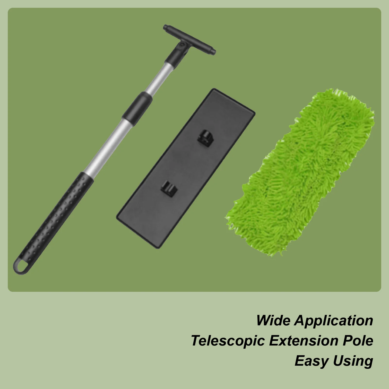 Windshield Cleaning Tool Frost Removal Telescopic Car Mop To Wash Car For Cleaning Wash Glass Automotive Detailing Truck Floors