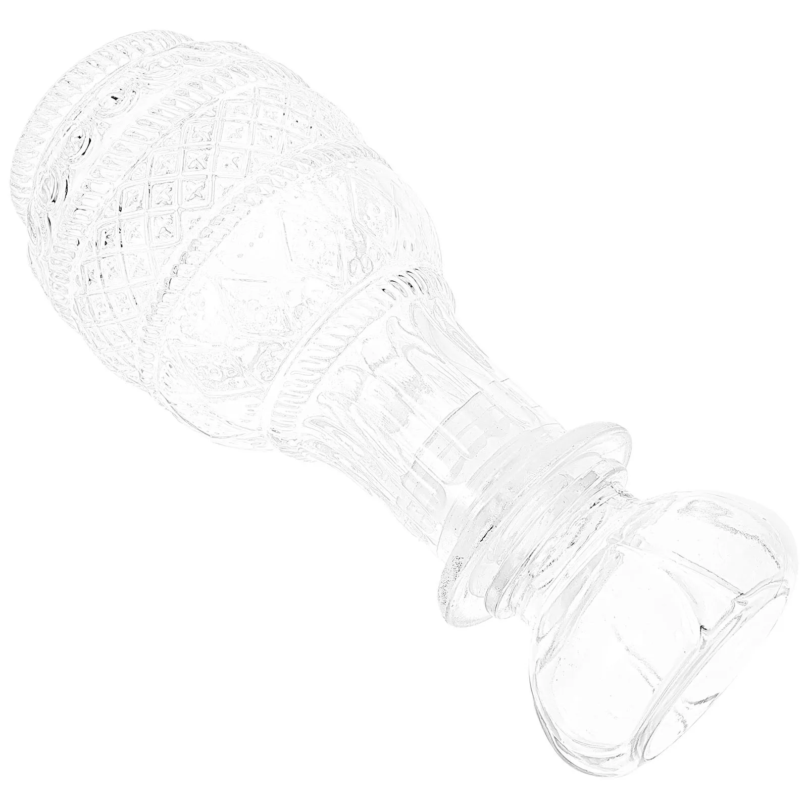 

Premium Glass Whiskey Decanter Clear Liquid Dispenser for Home Bar Restaurant Hotel Decorative Alcohol Container