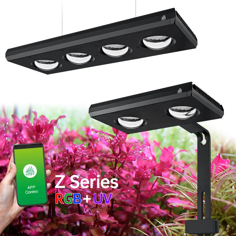 Z250Pro/Z400Pro RGB+UV Full Spectrum Water Grass Light Native Sunrise Sunset Lamp for Freshwater Planted Fish Tank