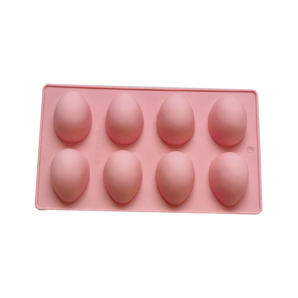 25.1*14.7*3cm 8 Cavity Silicone Form Flexible Material Food-grade Silicone Non-stick Design Soft Silicone Holiday Baking