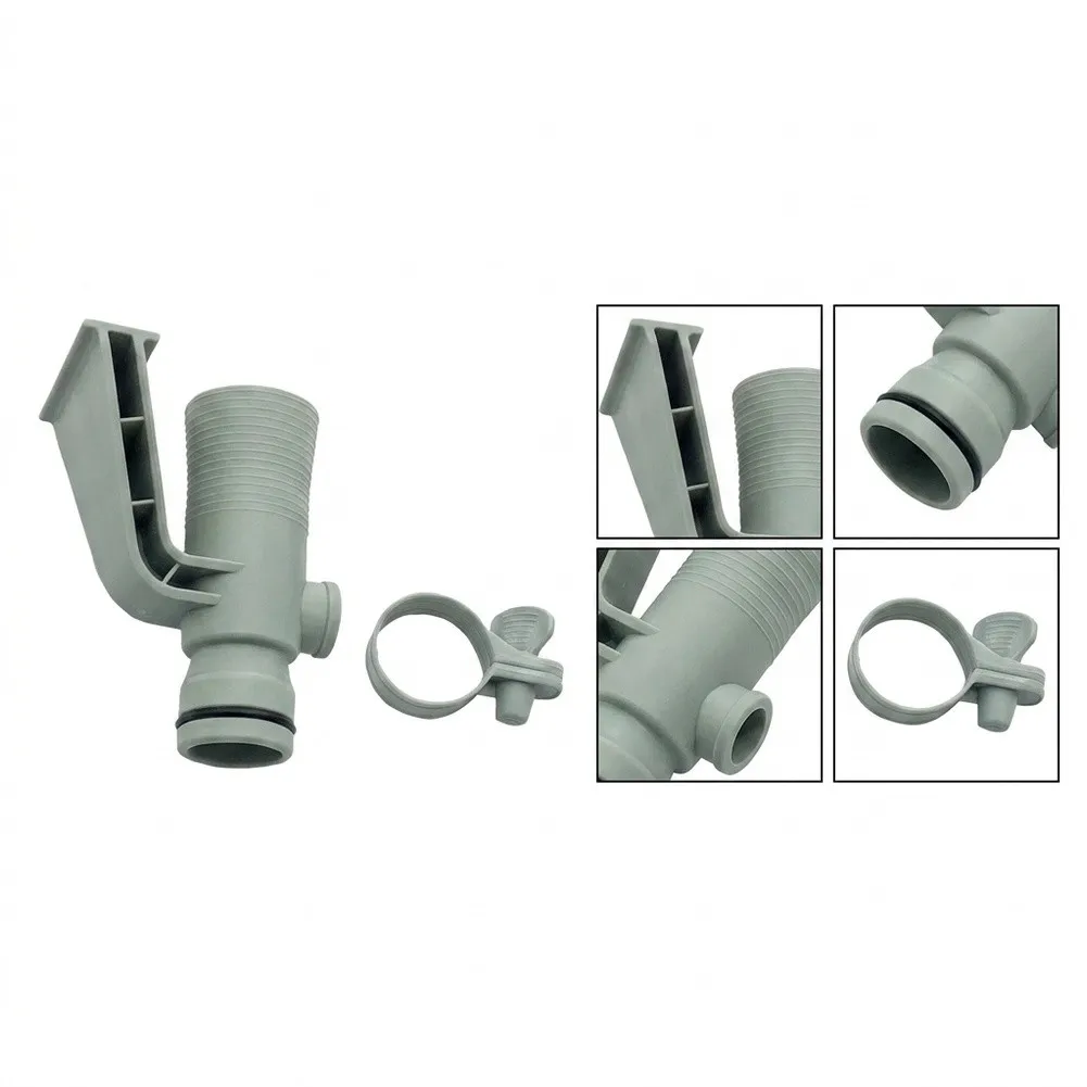 Compatible Air Inlet Adapter 12368 For Intex Soft-Sided Pools Robust Rubber Replace Part Improves Water Flow Circulation System