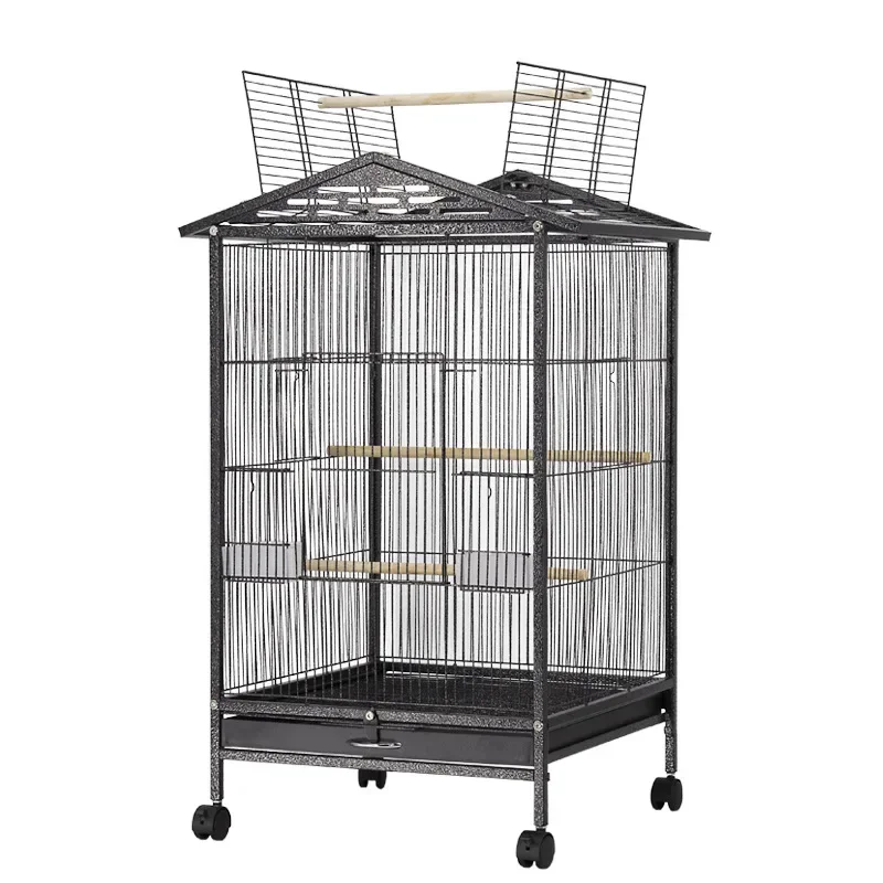 Hot salesWholesale China Manufacturer Cheap Large Breeding Canary Bird Parrot Cages Outdoor Indoor Using for Sale