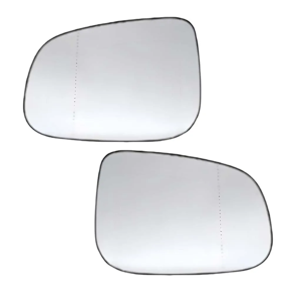 Replace Car Wide Angle Heated Rearview Mirror Lens For Jaguar XKR 2009 2010 2011 2012 2013 2014 Mirrored Glass Cars Accessories