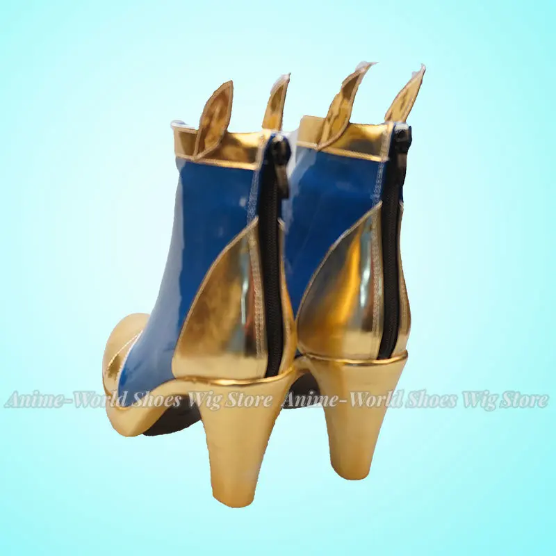 Sona Buvelle Cosplay Shoes Star Guardian Cosplay PU Shoes Halloween Carnival Boots Cosplay Props Custom Made