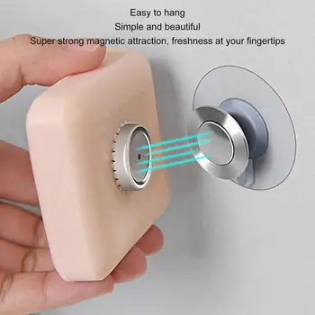 Paslanmaz Çelik Sabunluk Duvara monte Manyetik Sabunluk Vakum Vantuz Sabun Askısı Mutfak, Banyo, Tuvalet