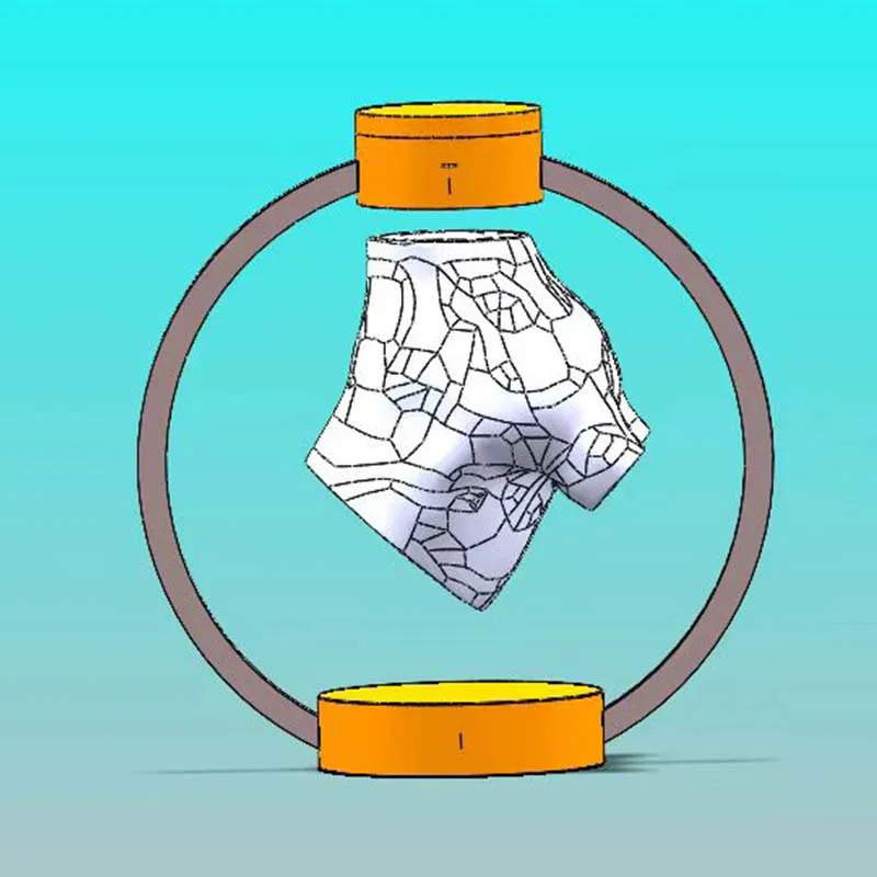 

Luxury High-Tech Magnetic Levitation Stand With Magnetic Base Window Product Display Floating Magnetic Levitating