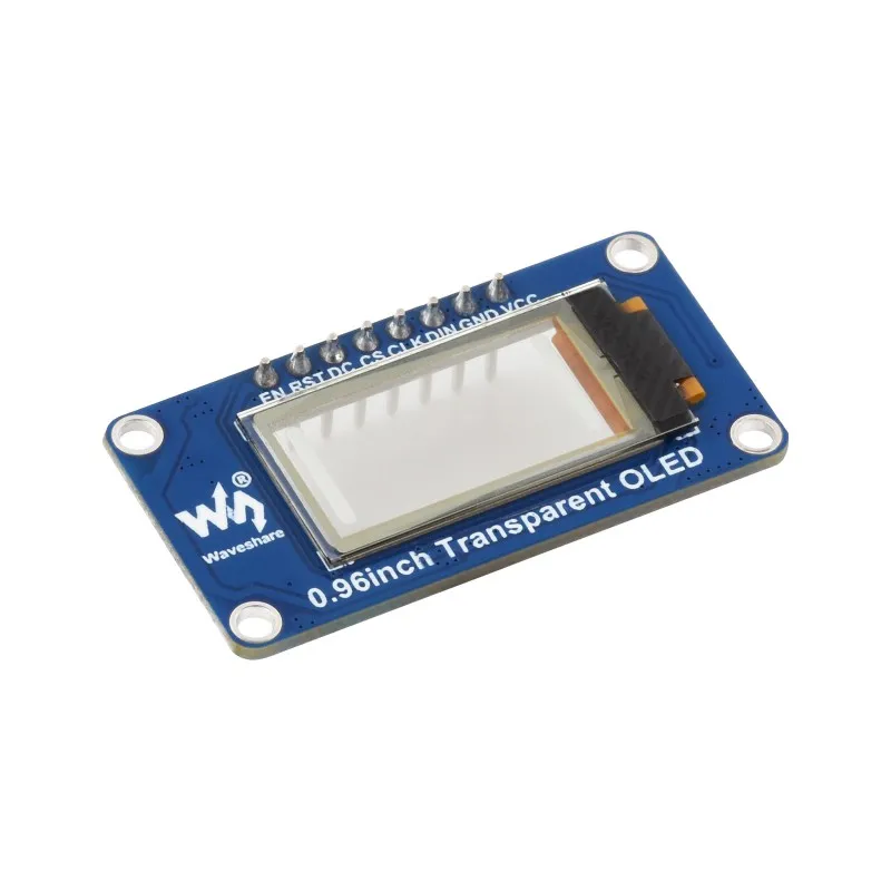 0.96 inch Transparent OLED Display Module 128×64 Resolution SSD1312 Driver IC SPI I2C Interface Screen for Arduino ESP32 STM32 - view 3