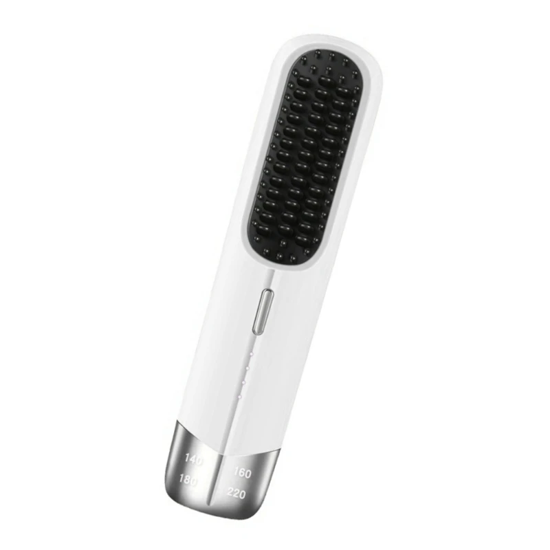 Styling Tool Hair Straightener Brush Convenient Electric Hot Comb for Hair Drop Shipping