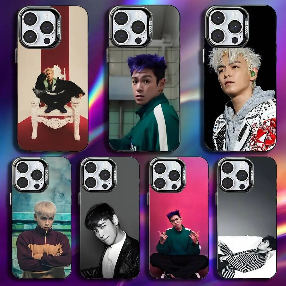 

C-Choi S-Seung Hyun T-TOP Phone Case For iPhone 17,16,15,14,13,12,11,Pro,Max,Plus,Mini,XS,SE Anti Fall Black Matte Hard Bumper