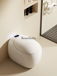 Smart Toilet Automatic Flip Household Siphon Toilet