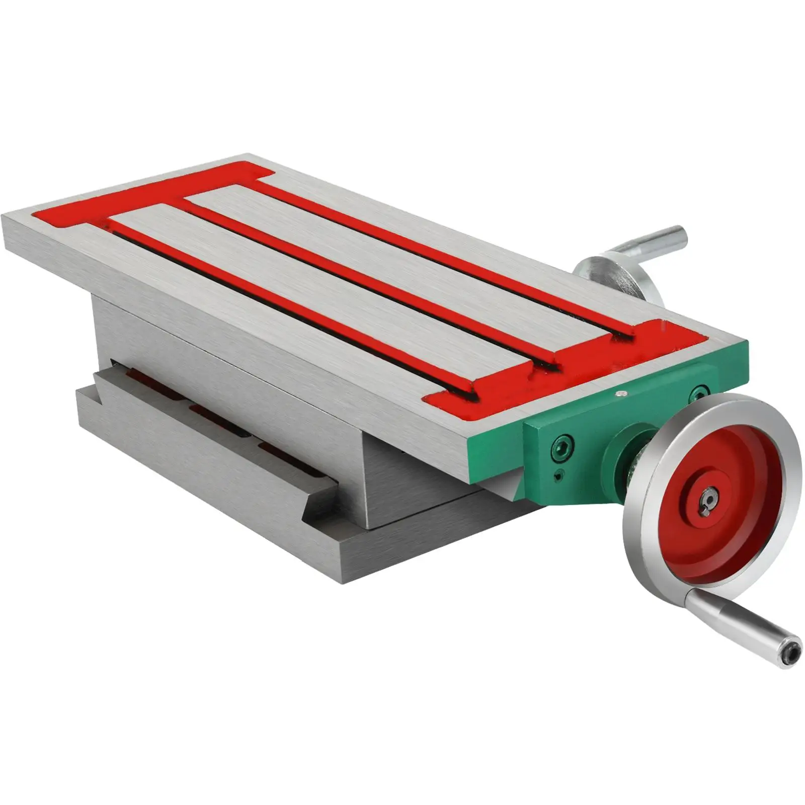 17.7 X 6.7 Inch Compound for milling Machine Work Table 2 Axis 4 Ways Move Multifunction Heavy Duty Table for milling and Drilling Machine
