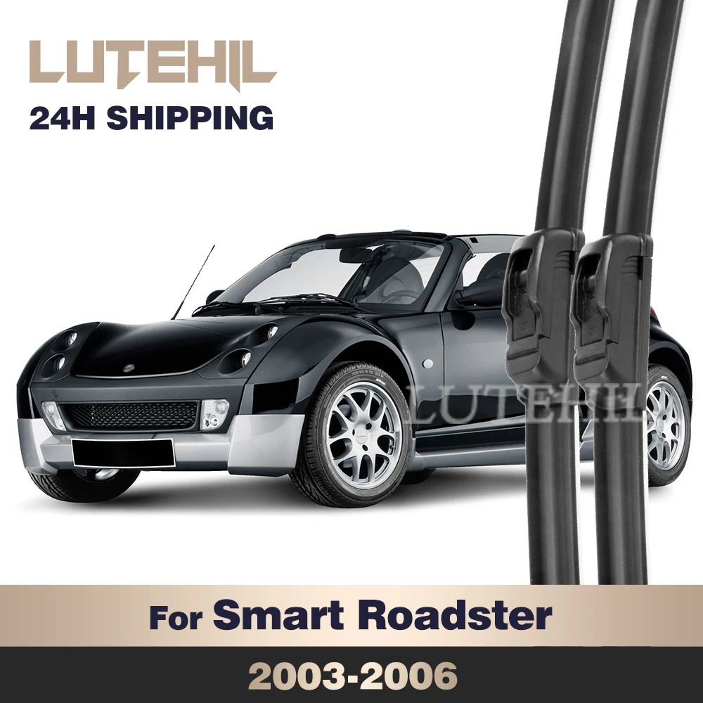 

Для Smart Roadster 2003-2006 2004 2005 стеклоочиститель передние щетки стеклоочистителя лобовое стекло щетка для окон 20 "+ 18"