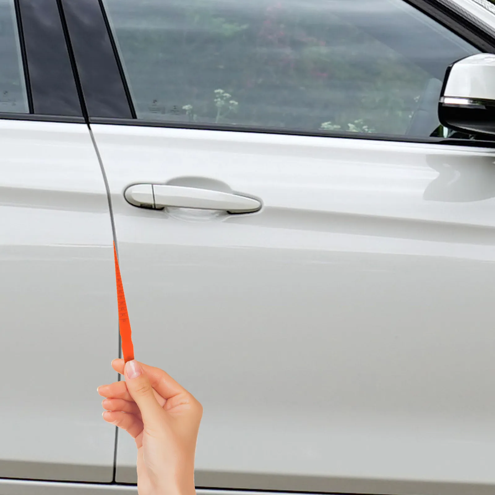 

3Pcs Body Gap Gauge Taper Feeler Thickness Measurement Tool for Automotive Door Panel Engine Cover Flatness Inspection