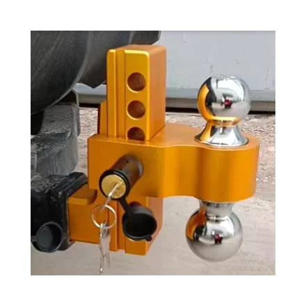 

Регулируемый сцепный сцепь прицепа подходит для 2-дюймового приемника 6-дюймовый алюминиевый сцепный прицеп для грузовика с замком из нержавеющей стали