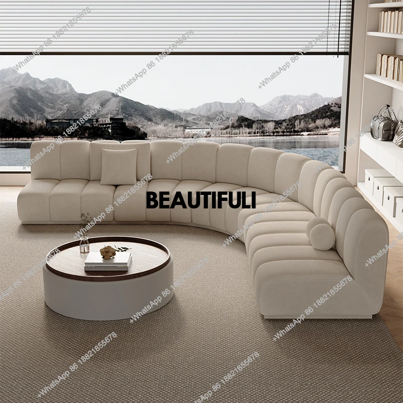 Design Wood Beige Sofas European Filler Large Luxury Lazy Lounges Couch Nordic Modern Designer Divano Da Soggiorno Furniture