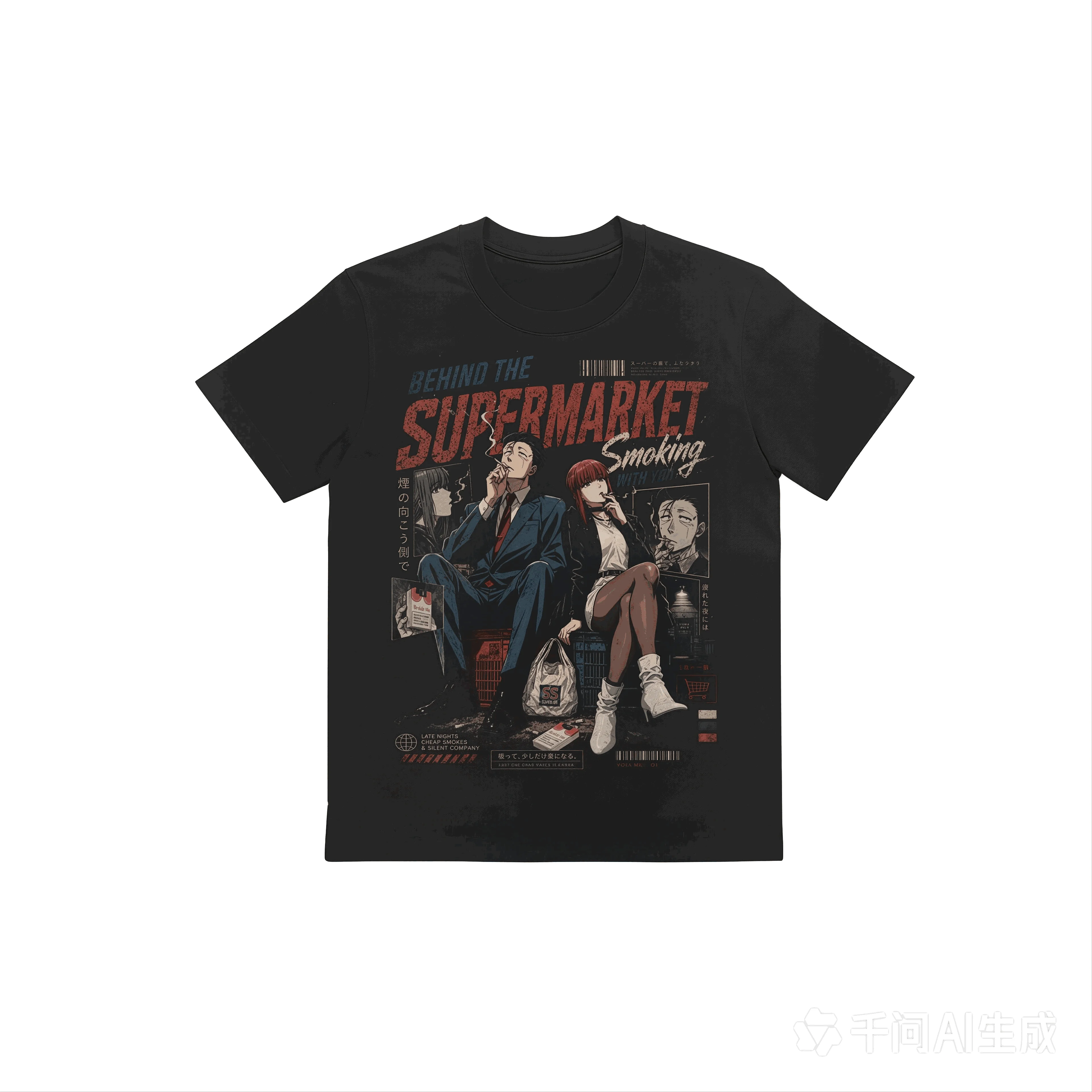 Sasaki and Miyano Shirt Vintage Washed Unisex Oversized Anime Streetwear Soft Cotton Short Sleeve Tee Gift Clothing Tops Hot