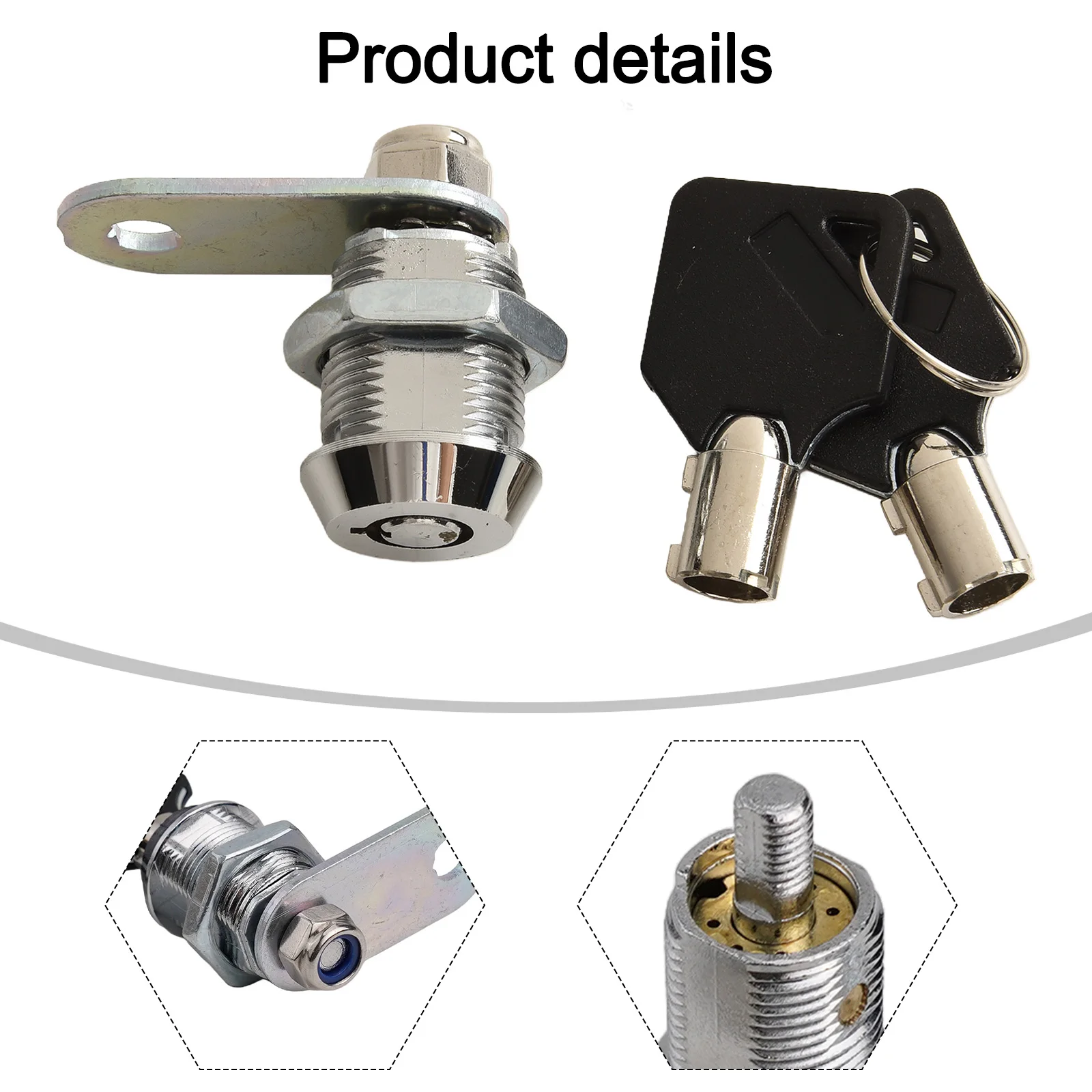21mm Key Alike Locks Cam Locks Resistant Easy To Install Enhanced Security For Mailboxes For Cabinets 21mm Key