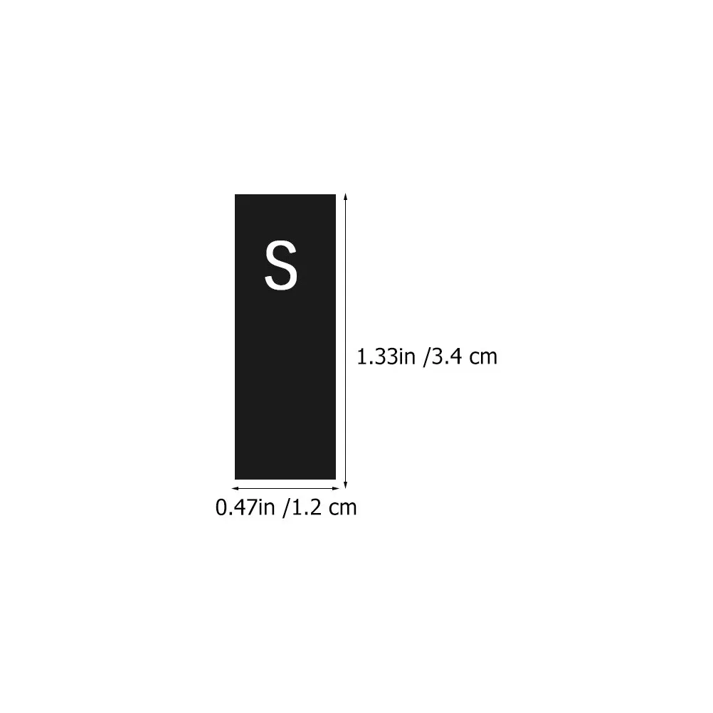 Garment Size Tags 900 Pcs Printed Clothing Labels for Shirts Pants Dresses Sewing and Retail Use Unisex