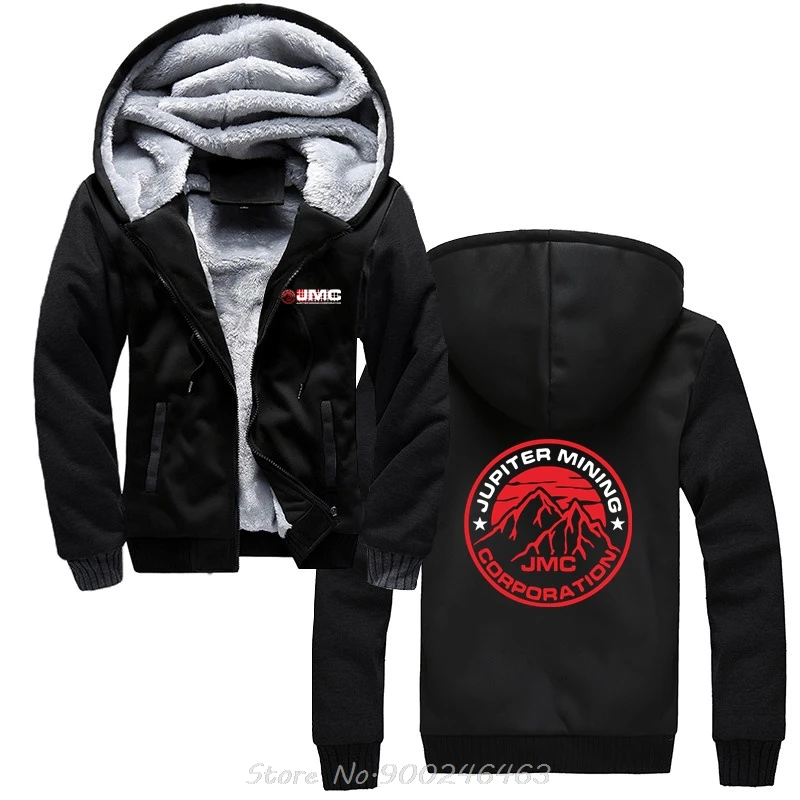 New Red Dwarf Series Jupiter Mining Corporation Jmc Company Space Corps Hoodie  Men Hoody Casual Jacket Zip Up Hoodies