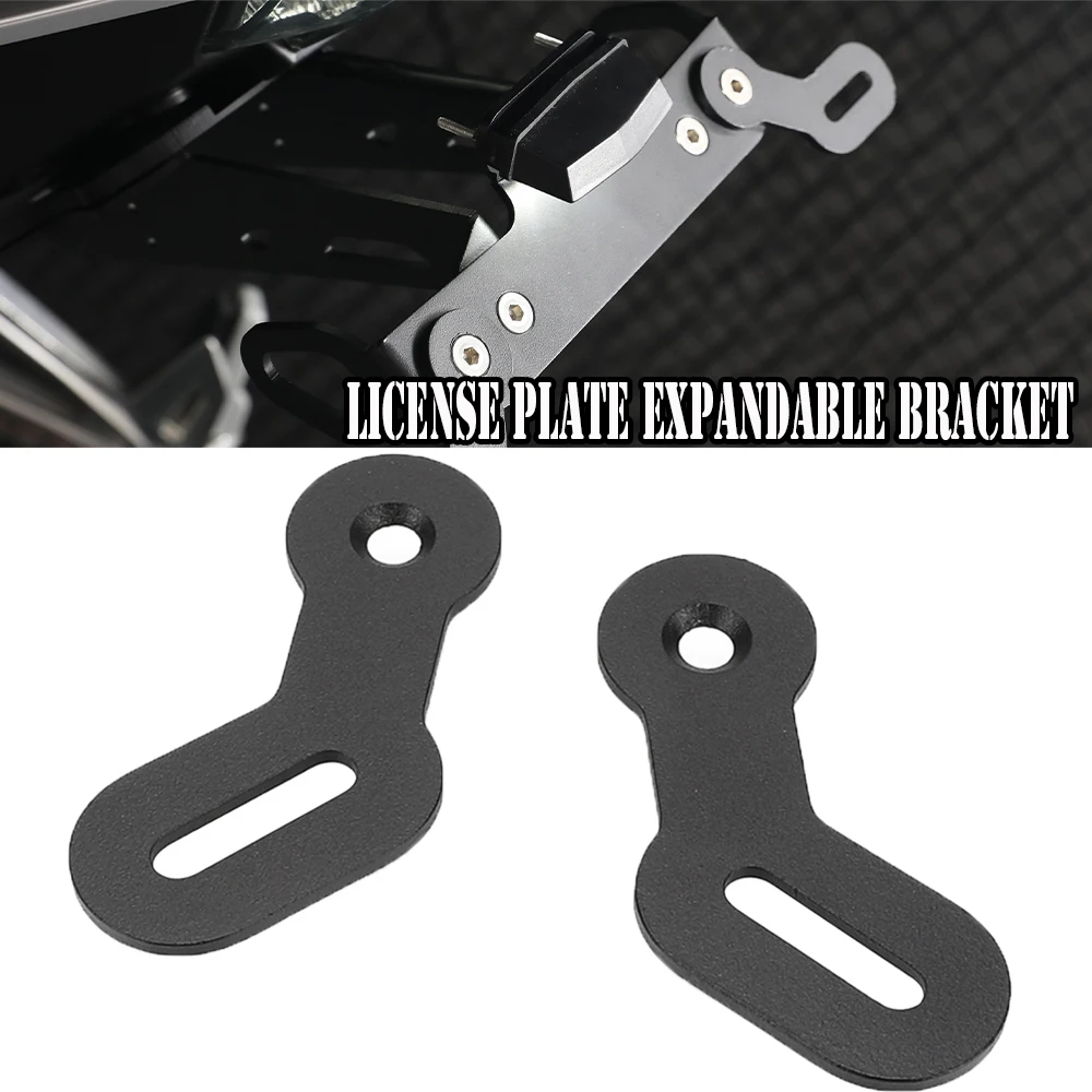 

For Honda Africa Twin CRF1000L CRF1100L Adventure Sports NC750X Universal Rear Frame License Plate Adjustable Expansion Bracket