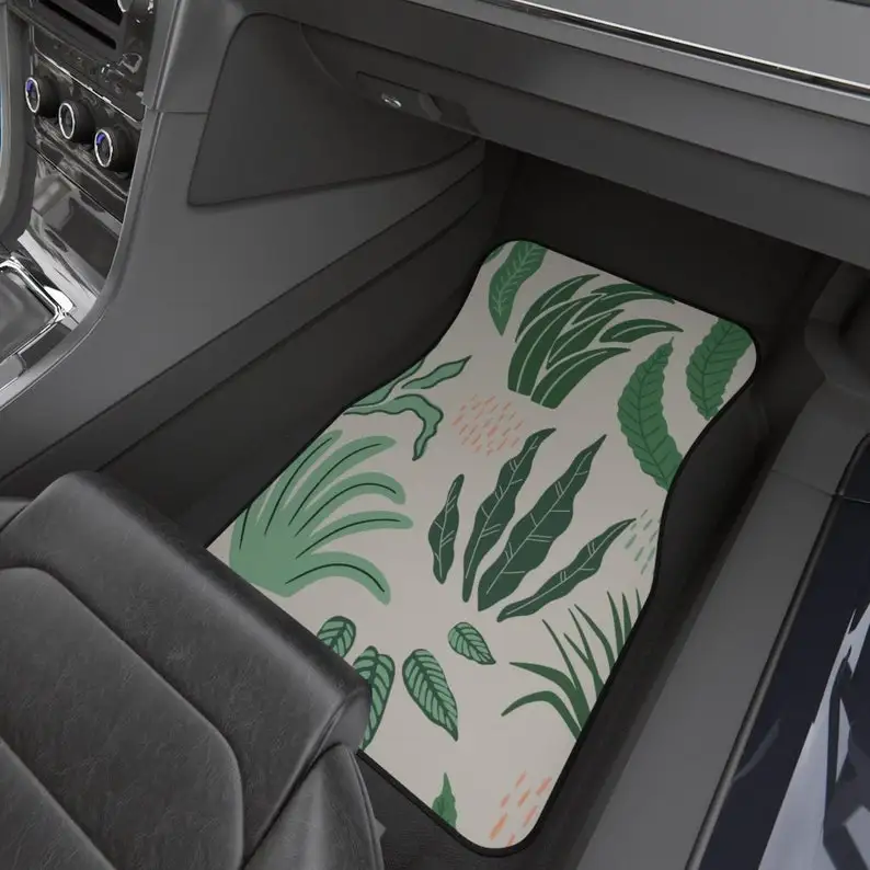 

Jungle Car Floor Mats Flower Car Mats Floral Floor Mats Cottagecore Car Mats Cottagecore Car Accessories Boho Car Accessories Bo