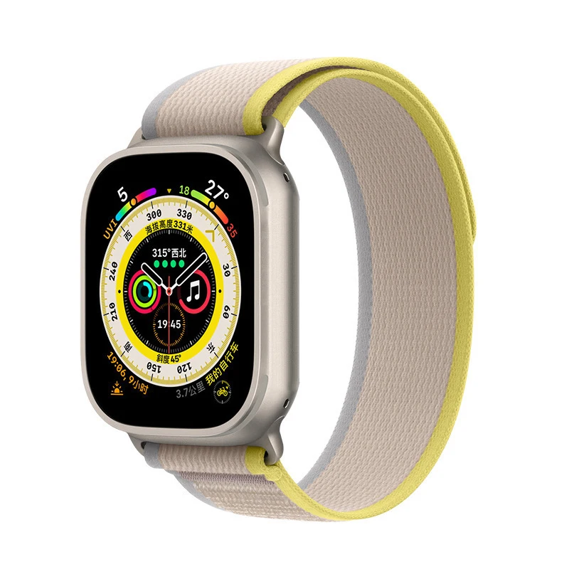 40 шт. нейлоновый ремешок для Apple Watch Band 49 мм 44 мм 40 мм 45 мм 41 мм 42 мм браслет для IWatch Ultra Series 7 6 5 3 Se 8 ремешок