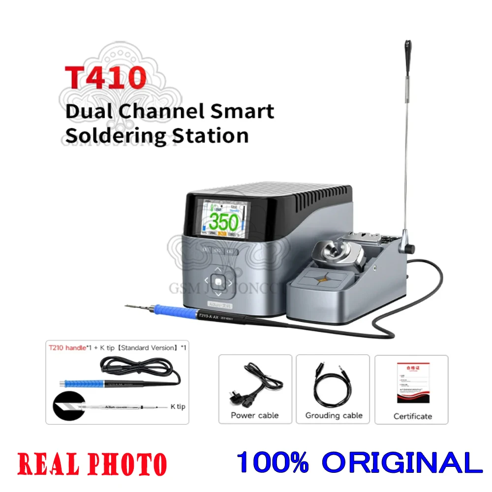 Aixun Intelligent Soldering Station, T410, T420, T210 Soldering Iron Tip for Phone Motherboard CPU BGA Repair Welding Tool