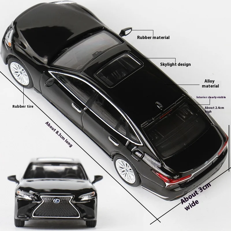 1/64 改レクサス LEXUS LS500h ツライチ　ローダウン　イミッツ 新在庫 Masdi 1:64 レクサス Ls 500h 2020 合金ミニチュアダイキャスト