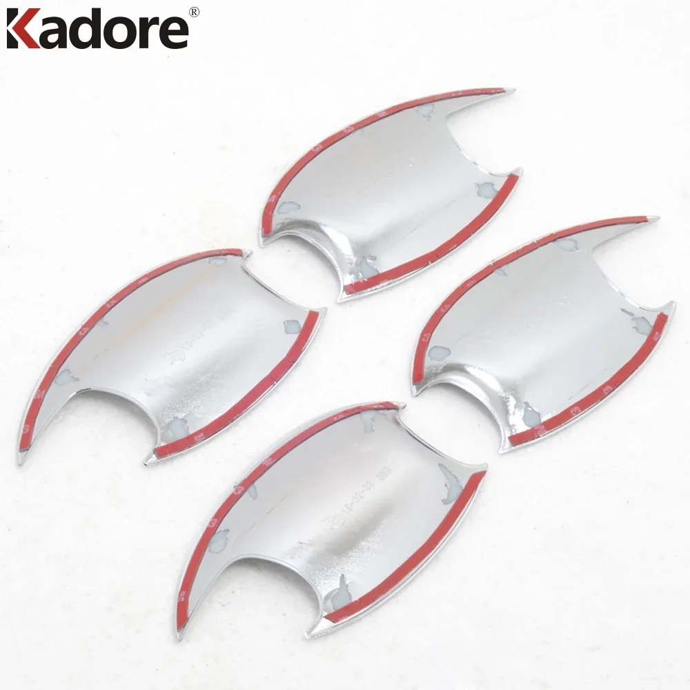 For Kia Sorento 2016 2017 2018 2019 ABS Chrome Door Handle Bowl Cover Trim Car Styling Auto Exterior Accessories Sticker