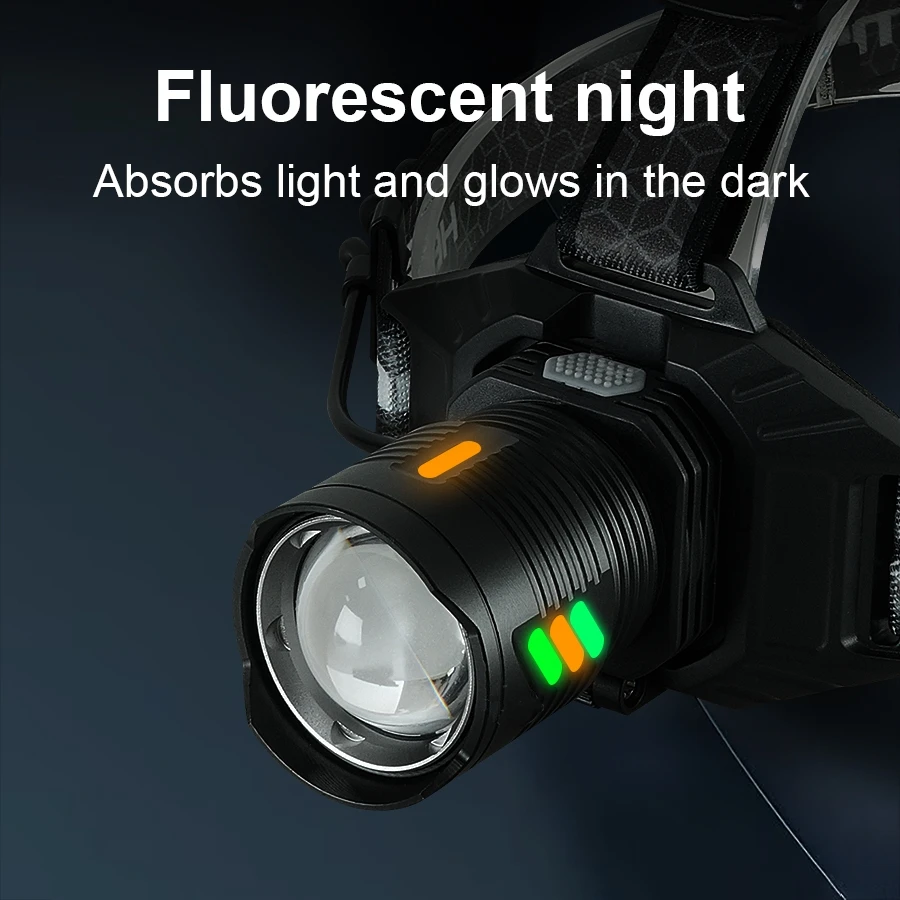 2025 New 250000lm Powerful Led lamp Rechargeable light Outdoor Zoom Waterproof Work Lamp Super Bright Hunting Torch