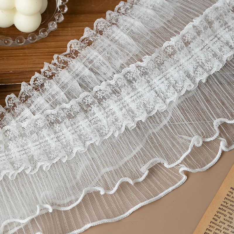 1Meter wedding dress needlework sewing accessories clothing DIY crafts supplies decorative lace fabric ribbons trimming