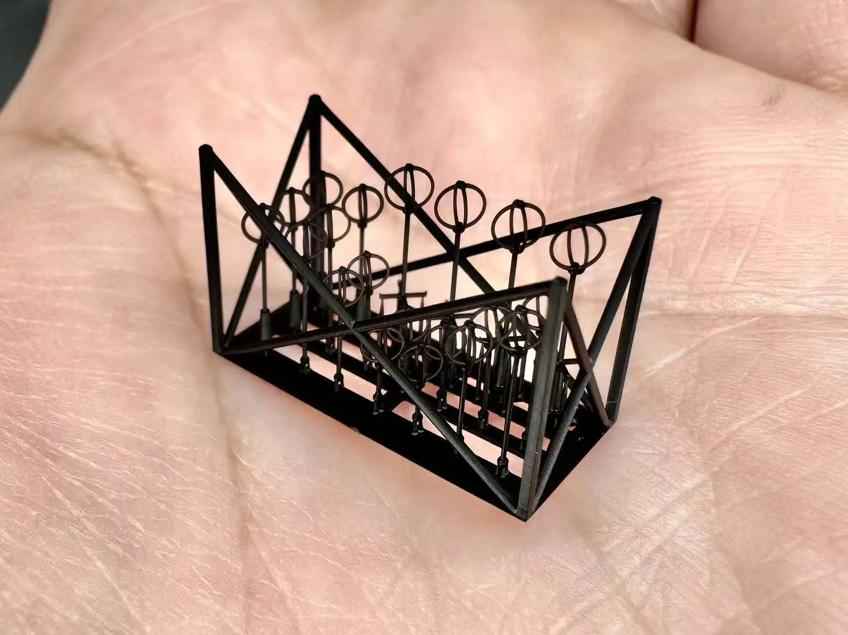 MUYI MODEL R350072 1/350 IJN DIRECTION FINDER LOOP ANTENNA 3D Print Part