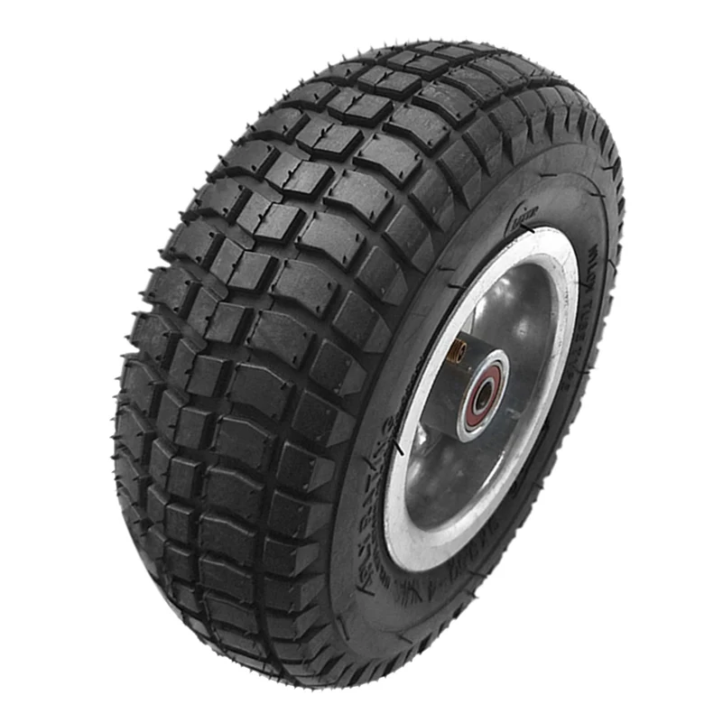 9 inch wheel 9x3.50-4 tires tyre Inner Tube and rim Combo for Gas Scooter Skateboard Pocket Bike Electric tricycle