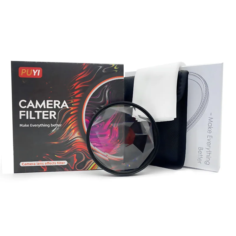 

77mm Eight-manep Effect Camera Filter Prism Split-Image repeat Image Camera SLR Lens Filter
